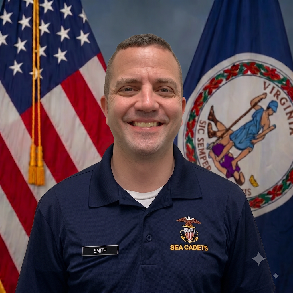 James Landrum, Training Officer, AMERICA Division Sea Cadets