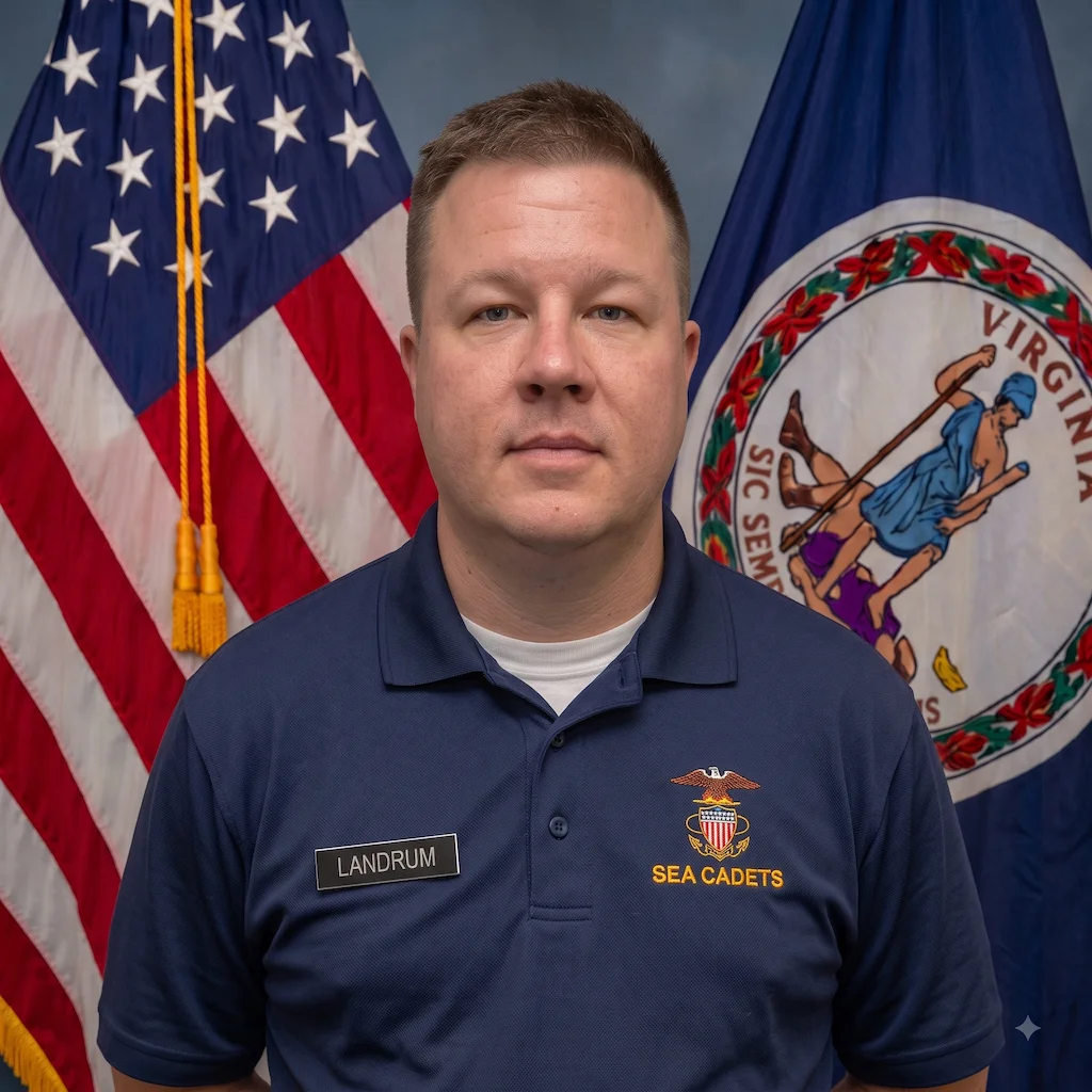 James Landrum, Training Officer, AMERICA Division Sea Cadets