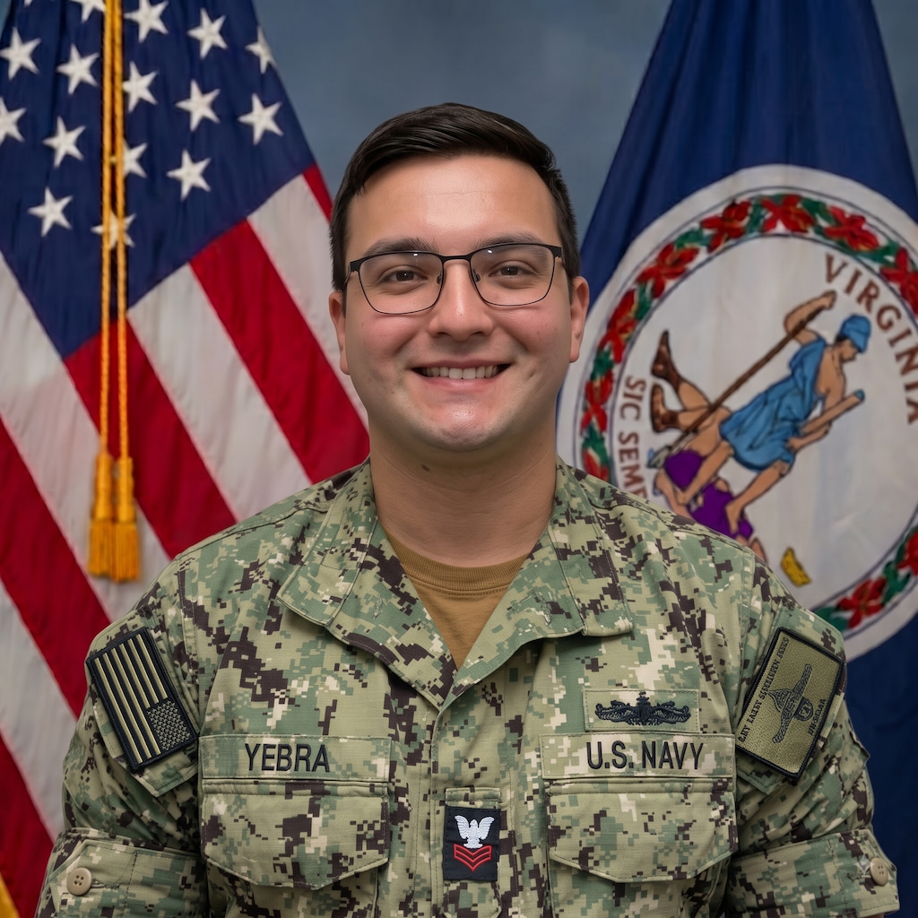 BM1 Roman Yebra, Division Officer, AMERICA Division Sea Cadets